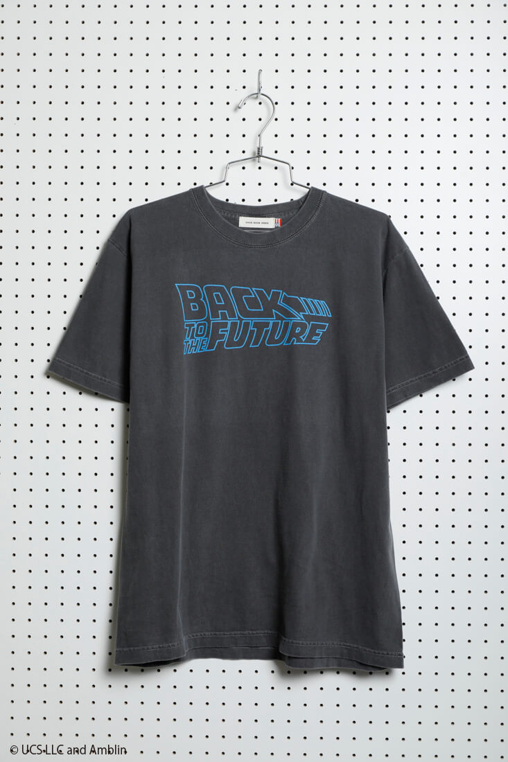 BACK TO THE FUTURE | BLUE LOGO
